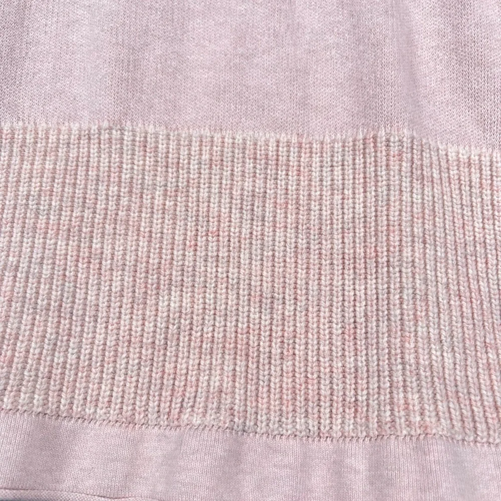Pure Jill Women’s Medium Oversized Pink Heathered Roll Neck Cozy‎ Tunic Sweate